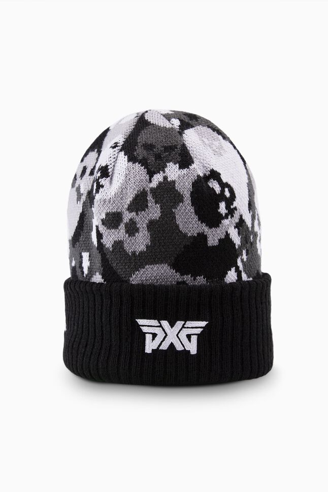 Darkness Skull Camo Beanie